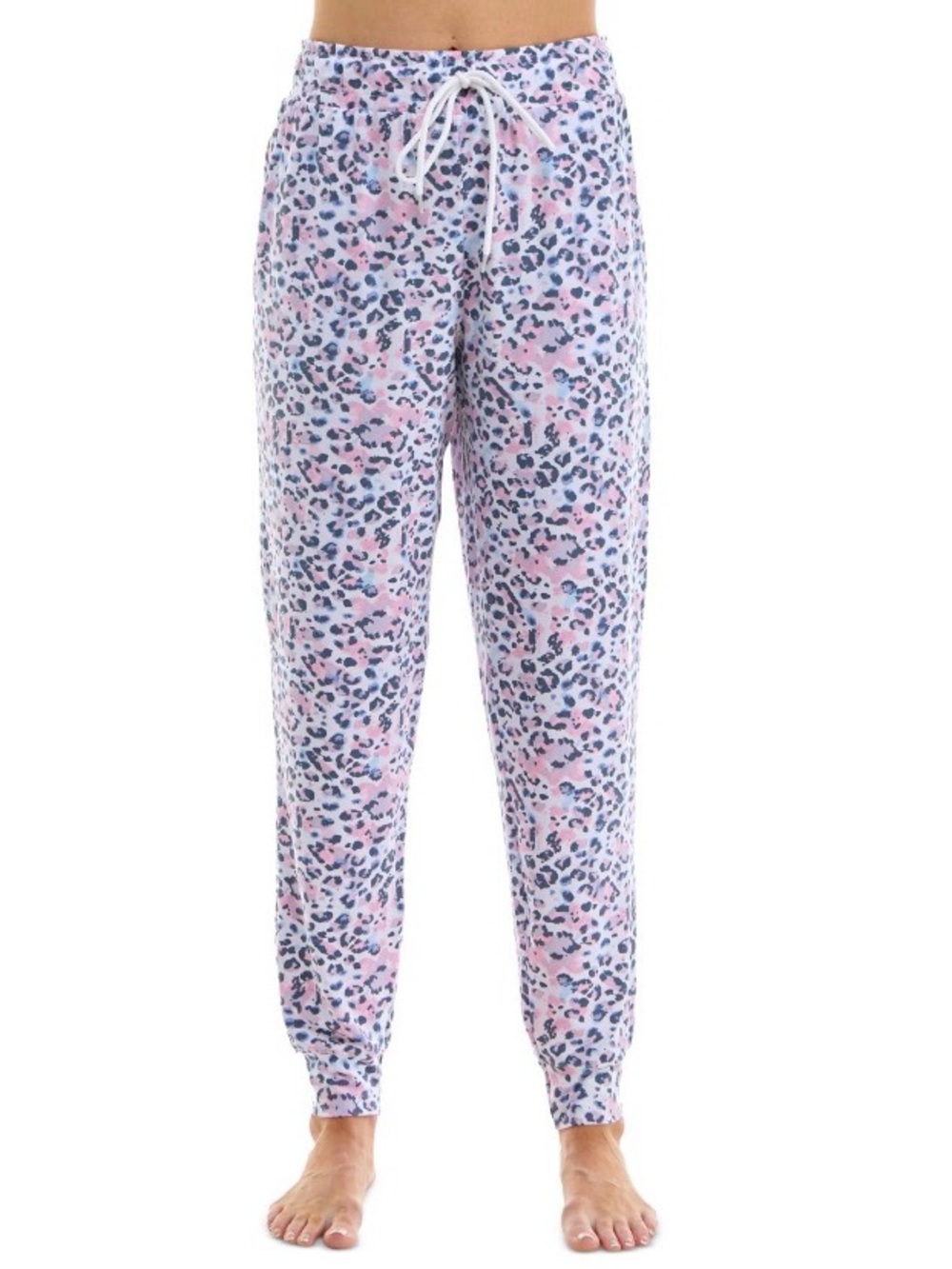 Roudelain Leopard Printed Jogger Pajama Pants, Size XXL - NWT